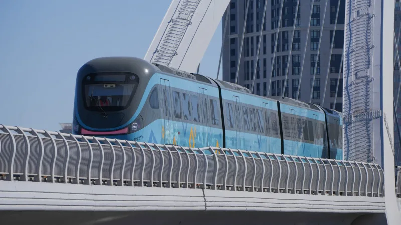Астана: Новый LRT привлекает почти 100 тысяч пассажиров за сутки, превышая проектную пропускную способность Актобе