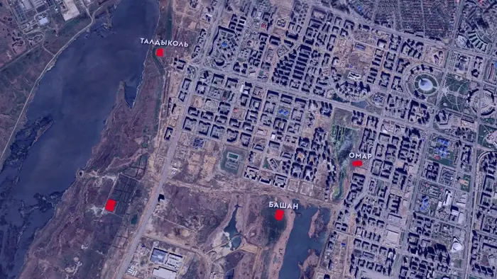 Инфографика на основе Google maps