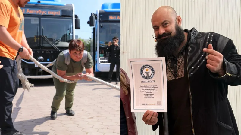 Казахстанский силач Сергей Цырульников восхищен достижением 55-летней учительницы, которая установила новый рекорд, и считает это событие вдохновляющим примером для всех. Актобе