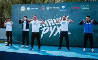В Уральске прошел проект «Чемпионский дух» для популяризации здорового образа жизни среди молодежи