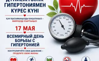 17 МАЯ: МИРОВОЕ СООБЩЕСТВО ОБЪЕДИНЯЕТСЯ В БОРЬБЕ С АРТЕРИАЛЬНОЙ ГИПЕРТОНИЕЙ