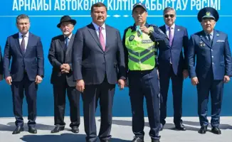 Полицейским выдали новые служебные автомобили в Кызылординской области
