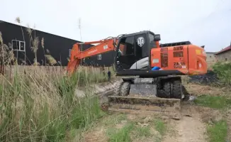 Очистка водопроводных каналов в Сарыагаше