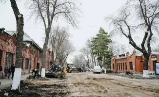 Реконструкция главной улицы Петропавла замена брусчатки модернизация освещения обновление фасадов