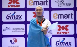 Камиля Досмалова из Алматы одержала победу на чемпионате Азии по паратхэквондо