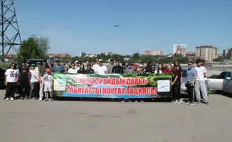 Экологическая акция «Чистые игры» в Костанайской области: формирование культурной ответственности к природе