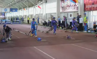 На II турнире по пожарно-спасательному спорту в Казахстане Алла Сейрханова обновила два национальных рекорда