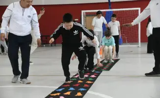 Инклюзивное спортивное мероприятие для детей с особыми потребностями в школе Алматы