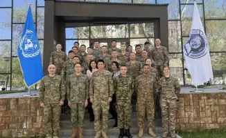 В Алматы завершился курс по подготовке штабных офицеров ООН для военнослужащих из Казахстана, Пакистана и Китая