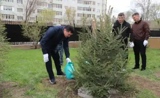Экологическая инициатива полиции Астаны: чистота и безопасность города через совместные усилия