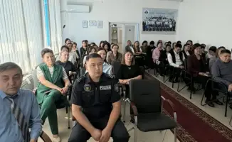 Совместные занятия по безопасности в Абай