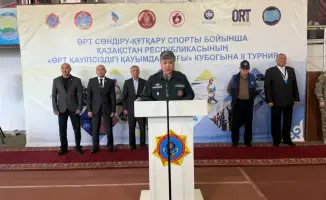 Пламя соревнований: в Астане стартовал II турнир по пожарно-спасательному спорту