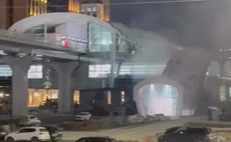 Пламя на LRT: театр огня в Астане!