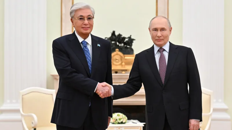 Токаев встретился с Путиным: Казахстан и Россия обсудили сотрудничество Актобе