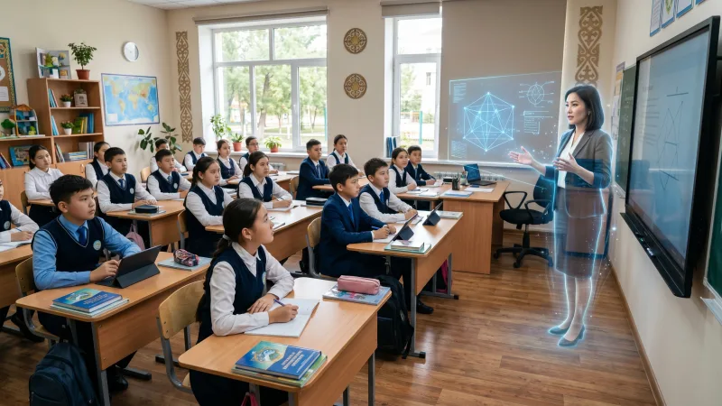 Искусственный интеллект в образовании Казахстана: как цифровые технологии трансформируют учебный процесс Актобе