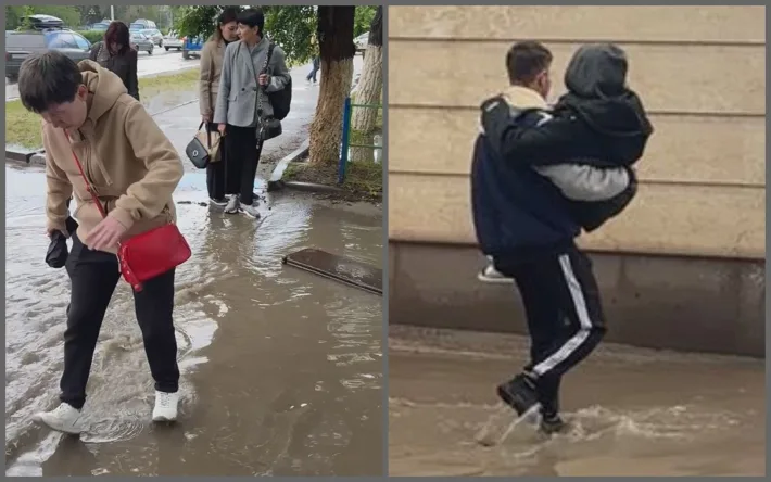 Социальные взгляды актюбинцев на влияние дождя на их повседневную жизнь Актобе