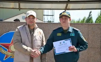 Астана выбрала участников для XII Международного военно-патриотического сбора молодежи «Айбын-2026»