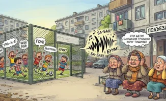 Ночной футбол: тишина или мат? Юрист разъясняет!