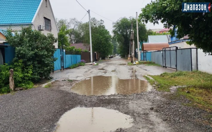 Улица в районе Сазда: Ремонт, который остался в памяти с 80-х годов Актобе