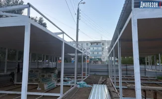 Сроки завершения строительства мини-рынка в 8 микрорайоне