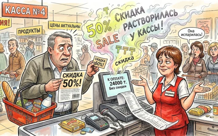 Скидка у кассы: как мигом растаял лед выгодных предложений Актобе