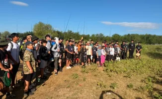 Дети-рыбаки из Актобе соревнуются на международном уровне в конкурсе "Кто поймает больше рыбы?"