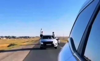 Свадебный кортеж устроил дорожный бал, но танец на асфальте обернулся штрафом
